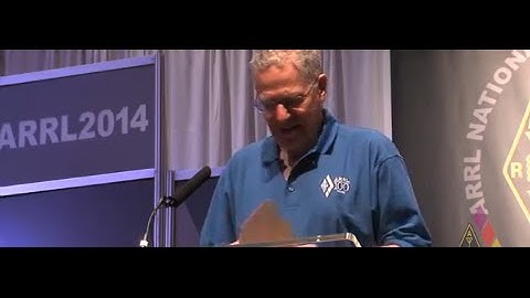 ARRL National Centennial Convention 2014 - Nobel Laureate Joe Taylor, K1JT