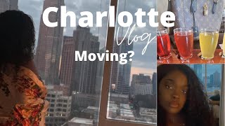 Solo Road Trip to Charlotte!! Apartment hunting, Airbnb,and Relaxing