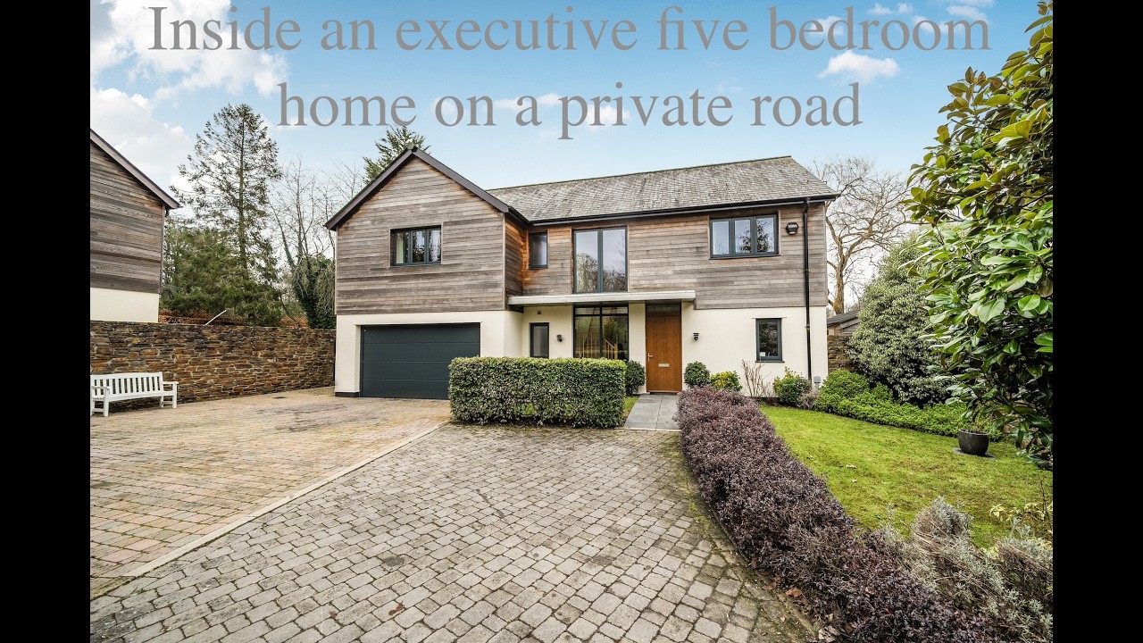 Detached five bedroom executive home in a prime position.