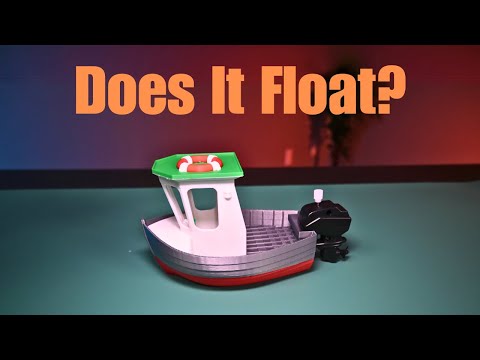 Printing & Testing the Bambu Labs Boat Model Kit!
