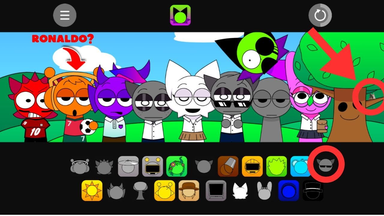 Secret character in Incredibox Sprunki Pyramixed at school || NEW MOD ...