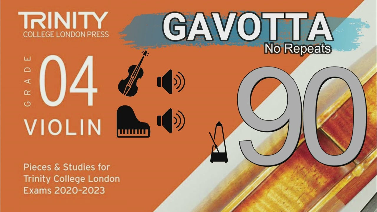 Gavotta | Trinity College London | Grade 4 Violin | 90