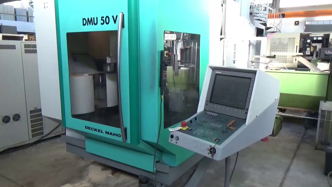 Deckel-Maho DMU 50V, Heidenhain TNC 426, 5-Achsen BAZ, Lager Nr. 19823 - VERKAUFT / SOLD