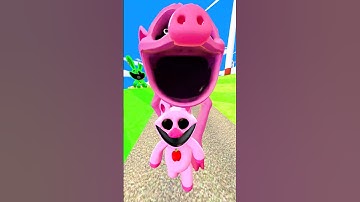 CHOOSE YOUR FAVORITE ? POPPY PLAYTIME CHAPTER 3 GIANT FORM SMILING CRITTERS or ZOONOMALY FAMILY GMOD