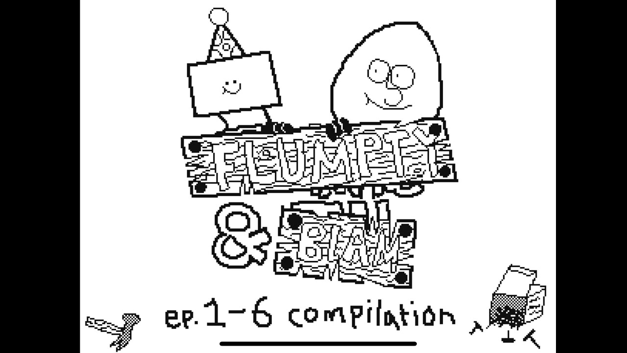 Flumpty & Blam Ep. 1-6 Compilation (higher quality) (Onaf parody) ￼