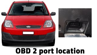 Obd Ii Port Location Ford Fiesta أين يوجد مخرج
