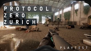 Protocol Zero Zurich Brutal post apocalyptic survival horror game playtest v2