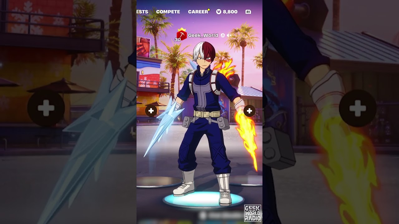 Shoto Todoroki Half-Cold-Half-Hot 