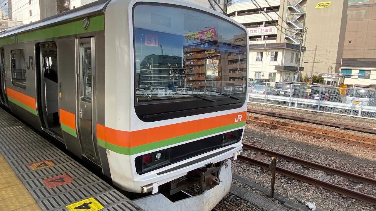 6倍速前面展望】209系八高・川越線 八王子〜川越 - YouTube