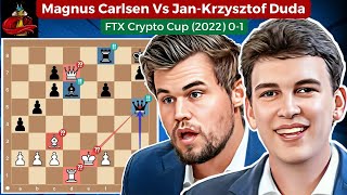 Jan-Krzysztof Duda vs Magnus Carlsen (2022)