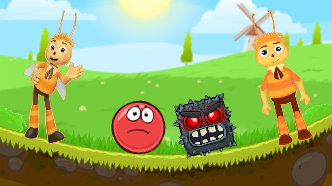 Red Ball 4 vs Luntik Ball All Level Mixup Part 9