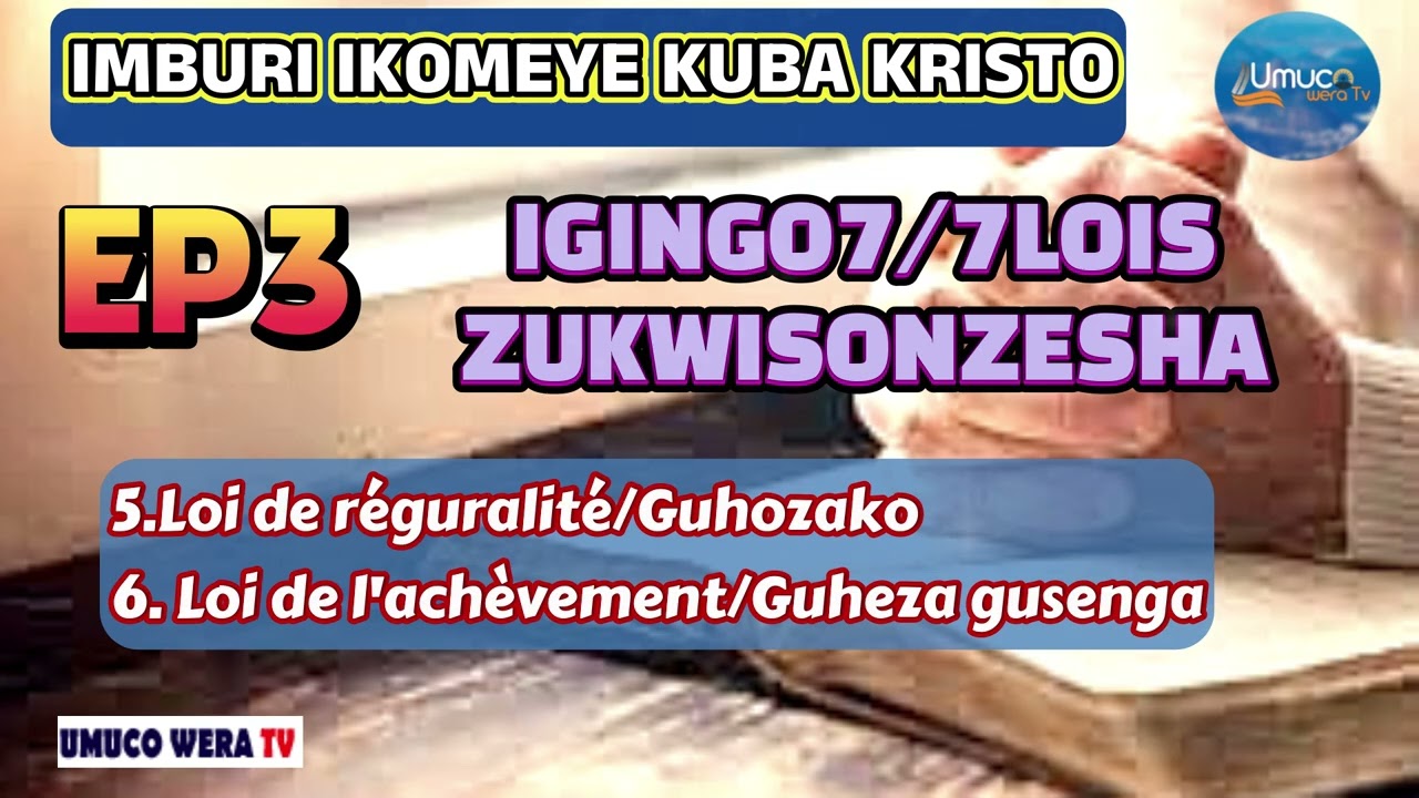 IMBURI IHAMBAYE KUBIJANYE NUKWISONZESHA EP 3//BAKRISTO VA MWITIRO UMWANSI NTASINZIRIYE//BIZOGUFASHA