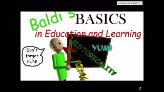 Baldis Basics School Theme But Its Sped Up To 2X