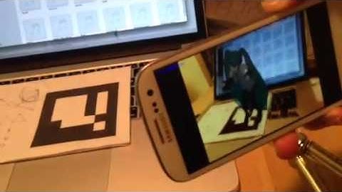 Miku AR Android+Unity+OpenCV