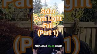 (Pt 1) Don't Buy These Solar Path Lights | Tips from a Pro
