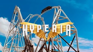 Hyperia at Thorpe Park. New UK Tallest & Fastest Rollercoaster for 2024. Ride Testing Video Footage.