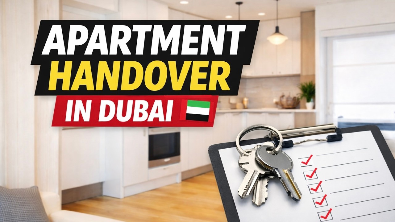 Dubai Property Handover Process Explained | Apartment Handover Step by Step