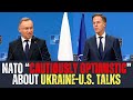 NATO Cautiously Optimistic About US- Ukraine Talks! Polish President Urg...