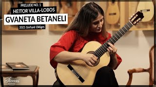 Gvaneta Betaneli plays Prelude No. 1 by Heitor Villa-Lobos on a 2021 Gerhard Oldiges