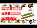 What Squier Telecaster Should You Buy