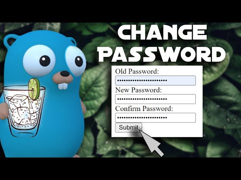 Change Password with Golang + Gin - Gin