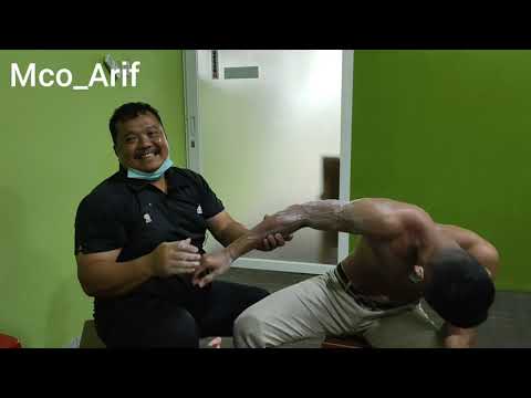 ini Cara Massage Cedera Bahu/shoulder injury Atlet Bola Voly dari Pacitan