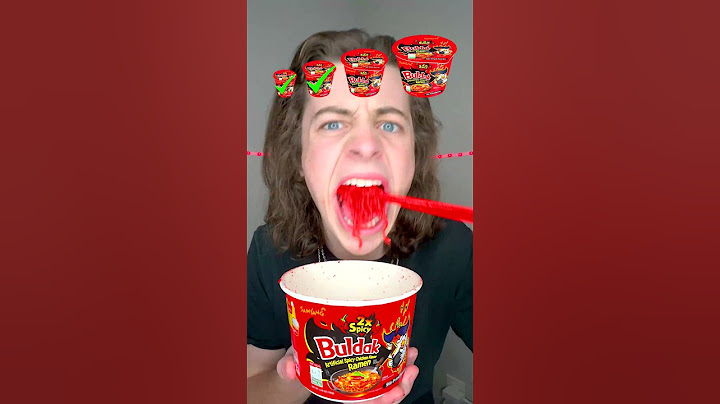 Small, Big, Giant Spicy Ramen!? 🥵