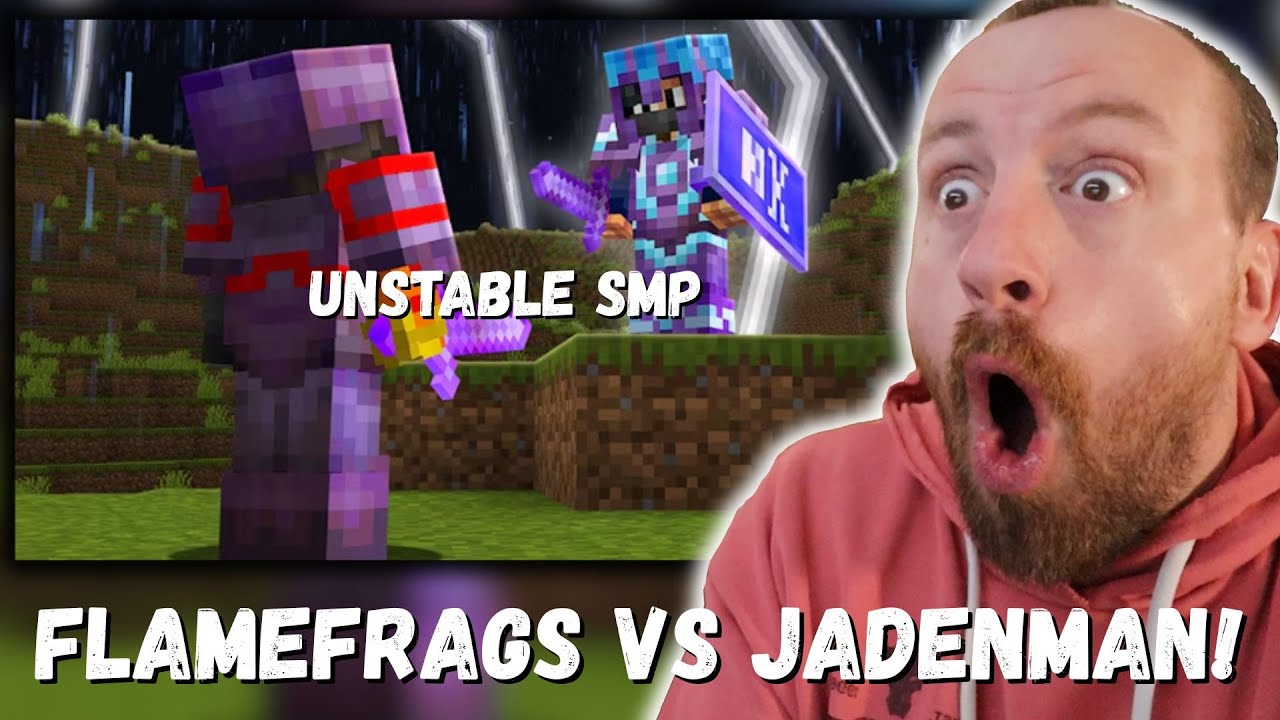 FLAMEFRAGS против JADENMAN! FlameFrag Меня ПРЕДАЛИ в хардкорном Minecraft SMP (НЕСТАБИЛЬНАЯ РЕАКЦ...