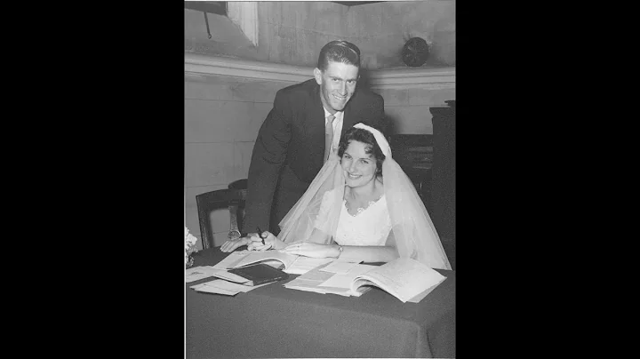 Graham and Marjorie Marsh 60th wedding anniversary...