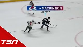 MacKinnon shows INSANE speed on three ridiculous goals