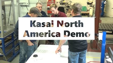 Kasai North America Demo - Robotic Vision System. Full control of robotics and the latest sensors.