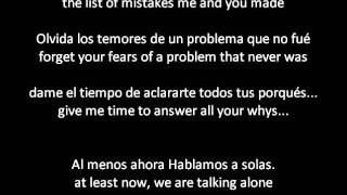 Nek - Al Menos Ahora (At Least Now) Con Letra/Lyrics in ENGLISH AND SPANISH