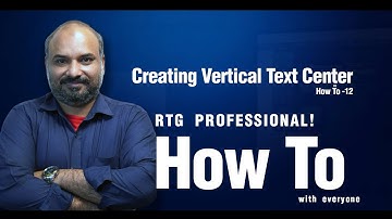 HOW TO-12 Using Ross Xpression- Creating Text Center - كيفية البرنامج التعليمي