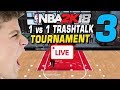 NBA 2K18 LIVE 1 vs 1 Tournament! #3 11/05/2017