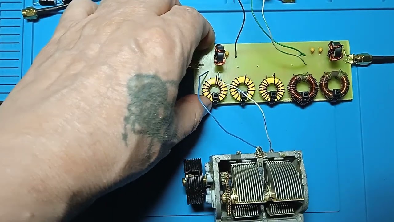 Работа sdr приёмника с преселектором.