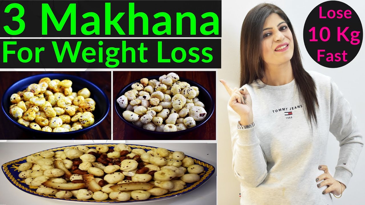 How To Make Roasted Makhana Roasted Makhana Recipe For Weight Loss Healthy Weight Loss Snack