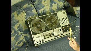 Магнитофон катушечный Орбита- 204 USSR reel tape recorder ORBITA-204