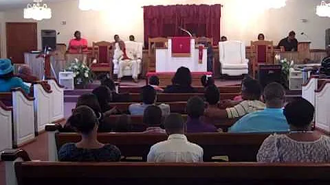 Church Anniversary '12 - Antonio Rogers singing He...