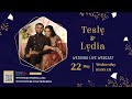 Tesly  lydia wedding live webcast  22 may 2024  true media