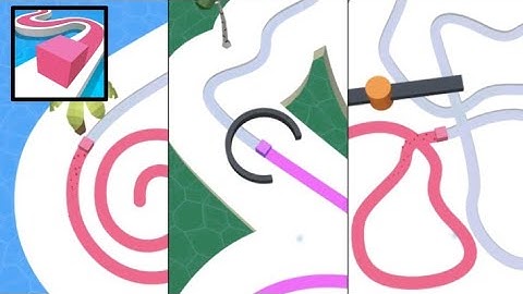 Line Color 3D- ASMR GameplayIOS, Android Walkthrough Pro Game Mobile