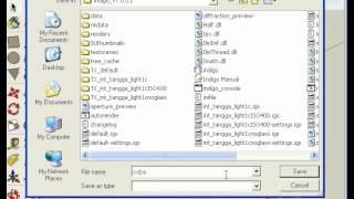 Tutorial Rendering Indigo Sketchup 09. save resume