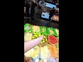 Live broadcast of street food specialties and fruit delicacies