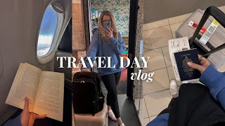 TRAVEL DAY VLOG ✈️  airport routine, what's in my travel bag, travel essentials & more!