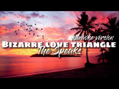 BIZARRE LOVE TRIANGLE | The Speaks | karaoke version #karaoke #minusone #lyrics
