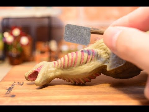 STOPMOTION COOKING godzilla vs Pacific Rim -MINIATURE TOY/ASMR-