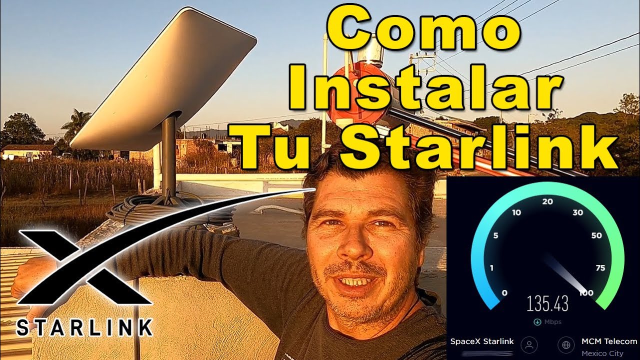 Instalando Starlink Internet Satelital De Alta Velocidad Como instalando-starlink-internet-satelital-de-alta-velocidad-como