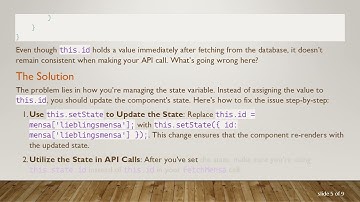 How to Fix the Undefined State Variable Issue in Your React Class Component