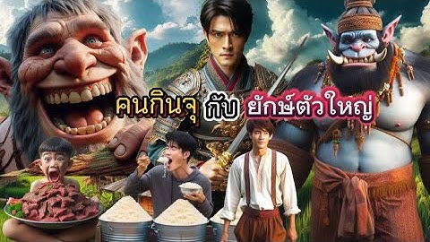 คนกินจุ กับ ยักษ์ตัวใหญ่ นิทาน/นิทานสนุกๆ