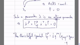 General Relativity, Lecture 8: Metrics, Geodesics and Geometry. Wealth