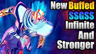 SSB Buff Has 0 Ki Drain & More Power! - Dragon Ball Xenoverse 2 DLC 16 Free Update